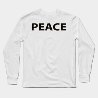 Peace Cool Inspirational Christian Long Sleeve T-Shirt